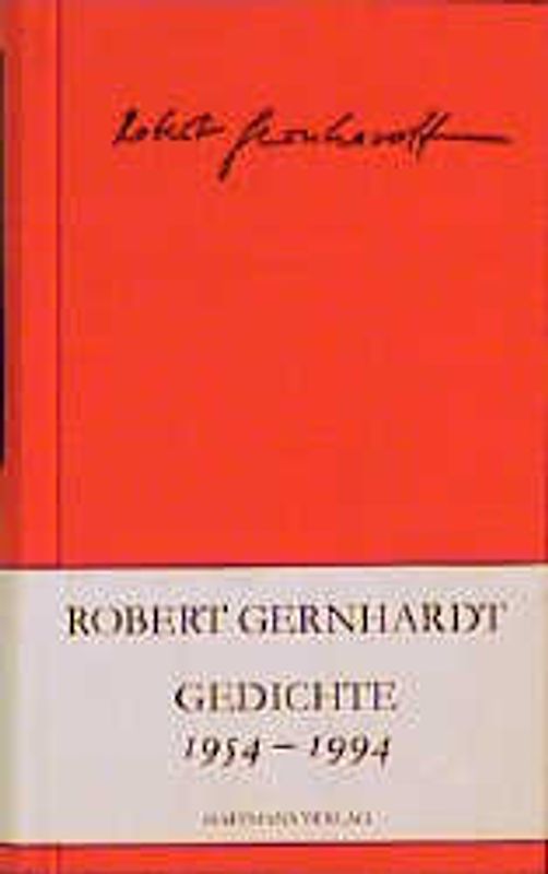 Gedichte 1954-94