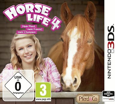 Horse Life 4 - Mein Pferd, mein Freund, mein Champion Nintendo 3DS