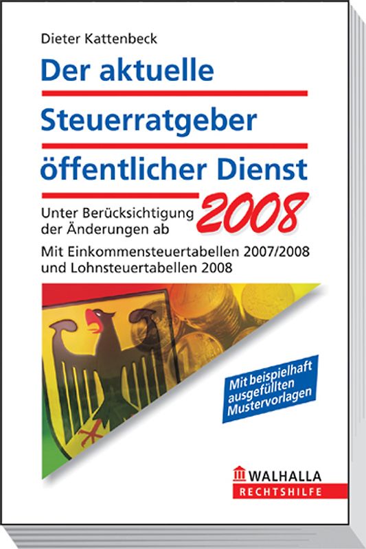 Der aktuelle Steuerratgeber öffentlicher Dienst 2008