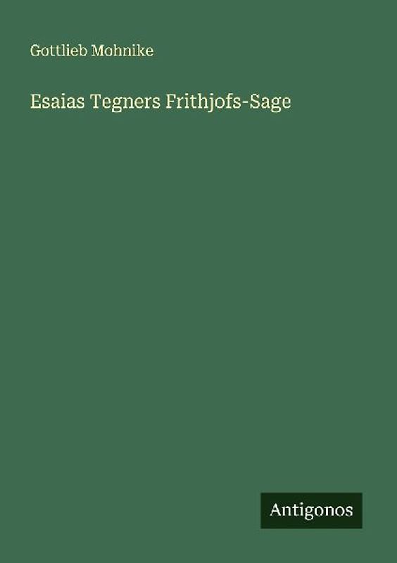 Esaias Tegners Frithjofs-Sage