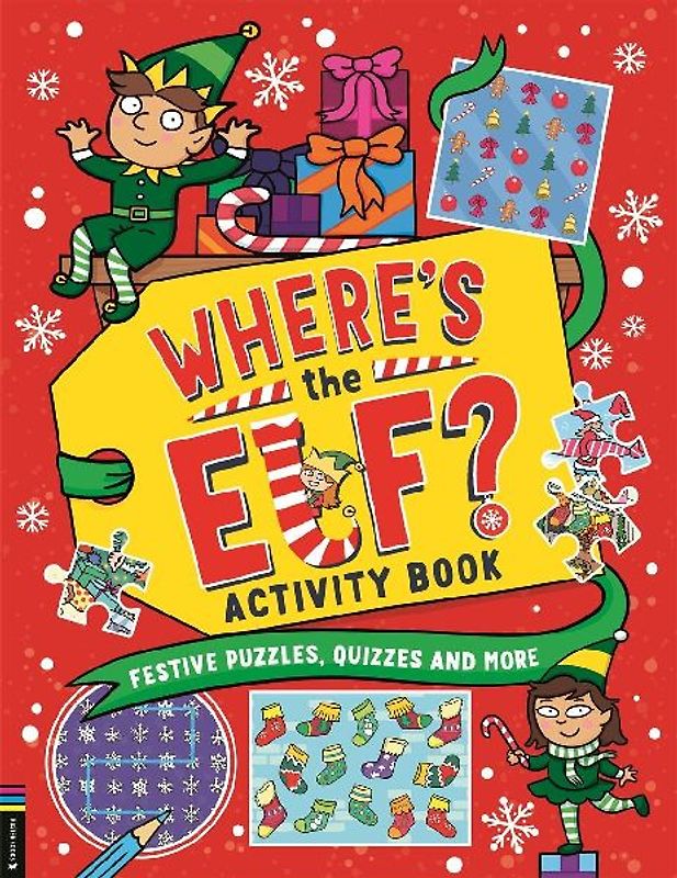 Where's the Elf? Activity Book