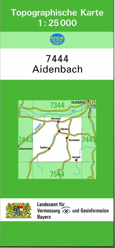 TK25 7444 Aidenbach