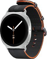 Samsung Galaxy Watch8 40 mm Cassa in alluminio silver con Athleisure Band M/L graphite [Wi-Fi + 4G]