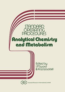 Standard Operating Procedures Analytical Chemistry and Metabolism