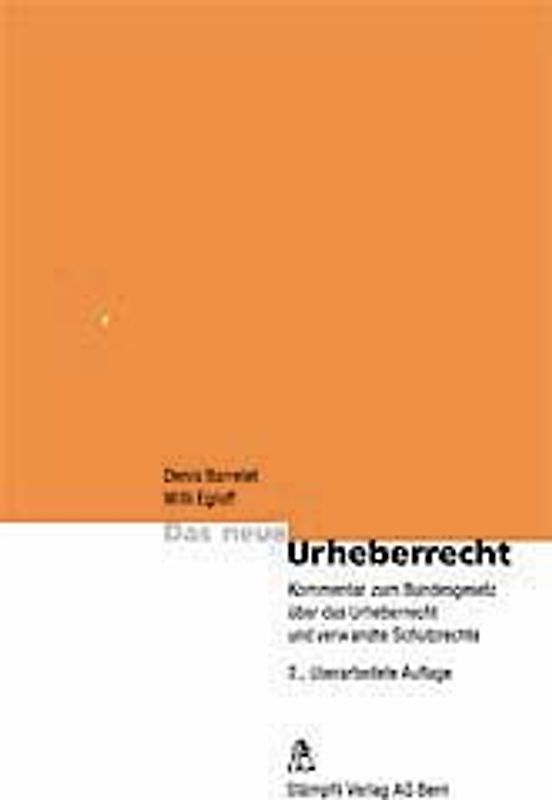 Das neue Urheberrecht