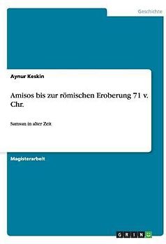 Amisos bis zur römischen Eroberung 71 v. Chr.