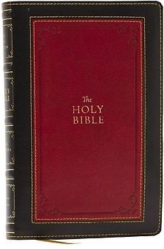 1611 KJV with Apocrypha, Black Leathersoft