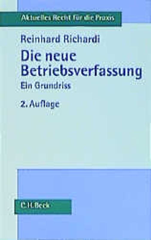 Die neue Betriebsverfassung