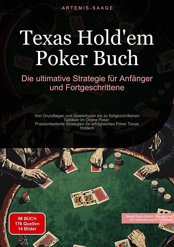 Texas Hold'em Poker Buch: Die ultimative Strategie für Anfänger und Fortgeschrittene