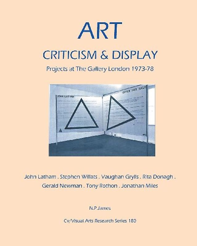 Art, Criticism and Display.