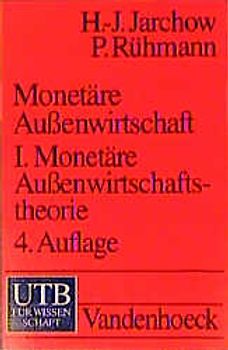 Monetäre Aussenwirtschaftstheorie