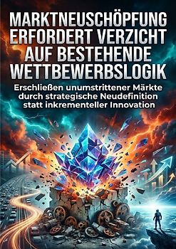 Marktneuschöpfung Erfordert Verzicht auf Bestehende Wettbewerbslogik