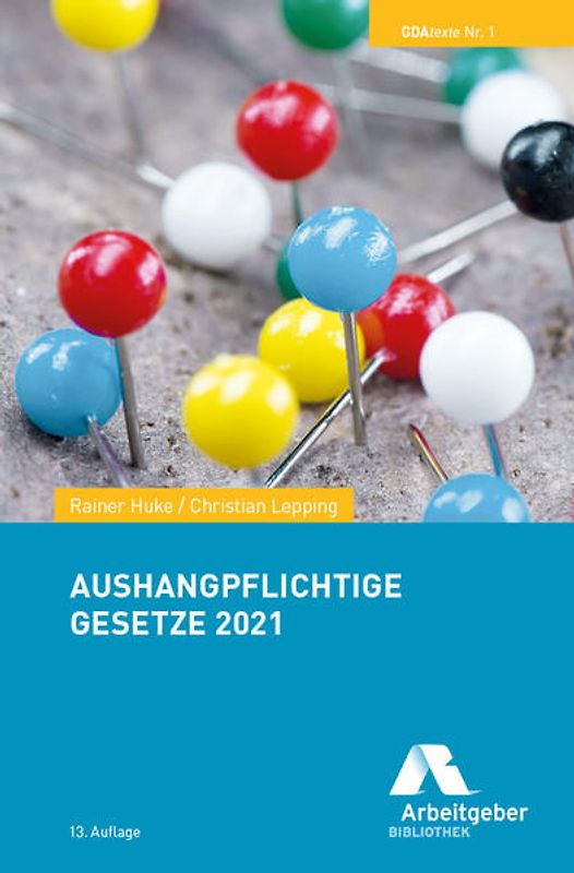 Aushangpflichtige Gesetze 2021