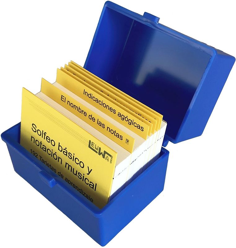 Solfeo básico y notación musical - 192 tarjetas