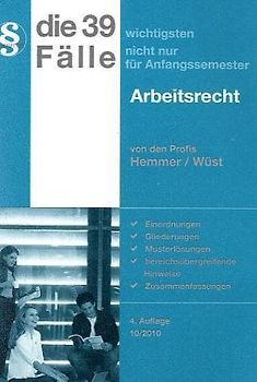 39 fälle - Arbeitsrecht