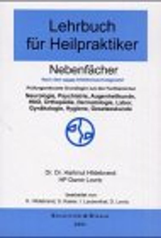 Lehrbuch für Heilpraktiker, Nebenfächer
