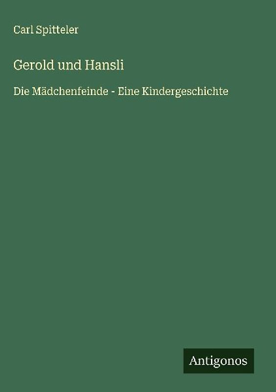 Gerold und Hansli