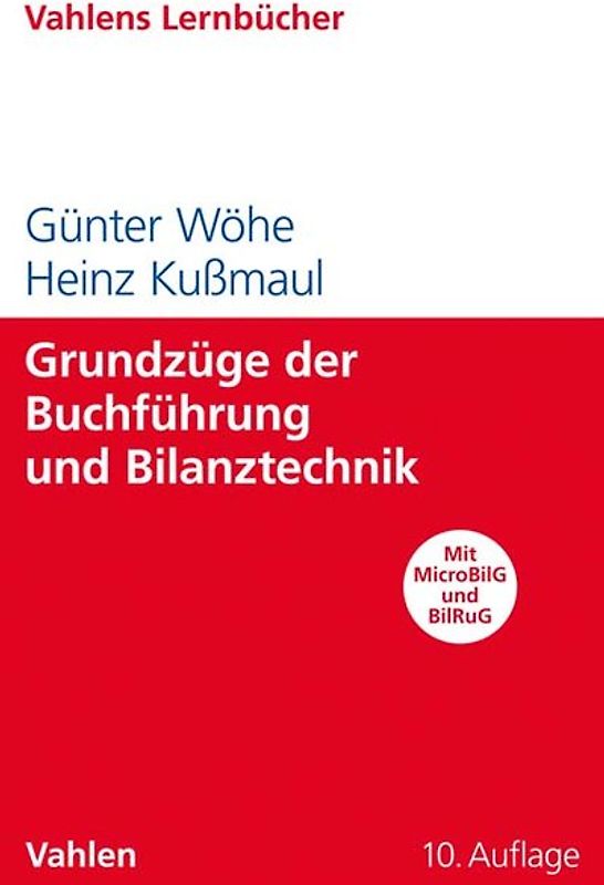 Grundzüge der Buchführung und Bilanztechnik