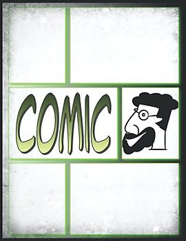 Comic Zeichnen: 100-seitiges leeres Comic-Buch zum Erstellen eigener Comics mit einer Vielzahl von Vorlagen | Großes Notebook-Format mit Beschriftungs-Bubbles, 4-7 Panel