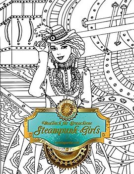 Malbuch für Erwachsene - Steampunk-Girls 1