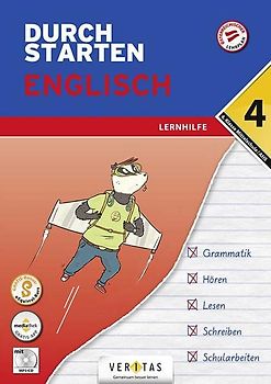 Durchstarten Englisch 4. Klasse Mittelschule/AHS Lernhilfe (mit Audio-CD)