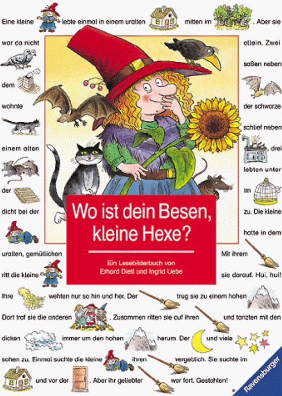 Wo ist dein Besen, kleine Hexe?. Mit neuer Rechtschreibung