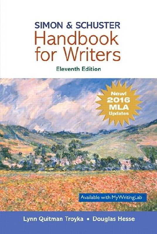 Simon & Schuster Handbook for Writers, MLA Update Edition
