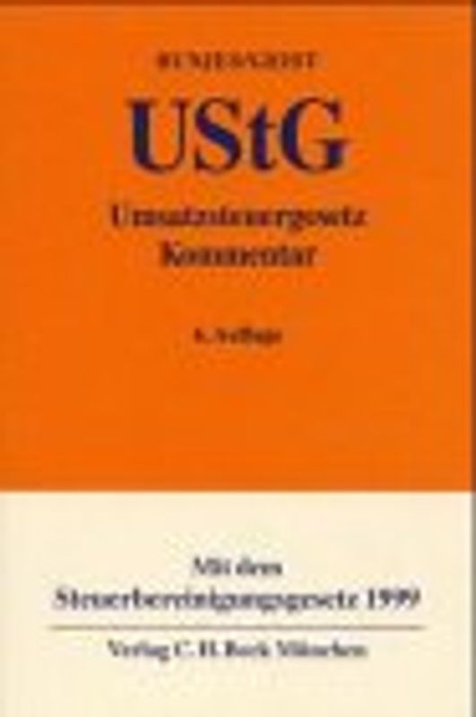 Umsatzsteuergesetz (UStG)