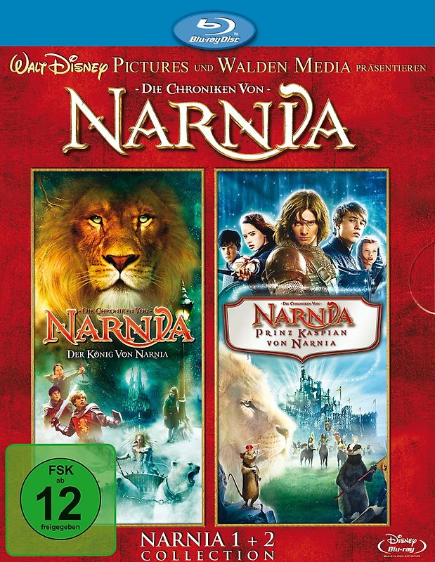 Narnia 1+2 Collection Blu-ray Disc
