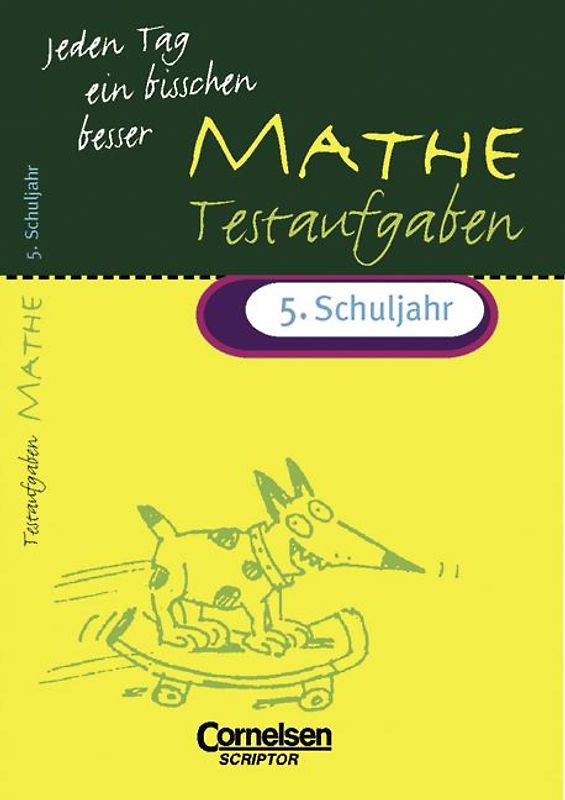 Jeden Tag ein bisschen besser. Mathematik / 5. Schuljahr - Testaufgaben mit eingeheftetem Lösungsteil (12 S.)