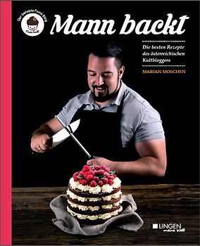 Mann backt