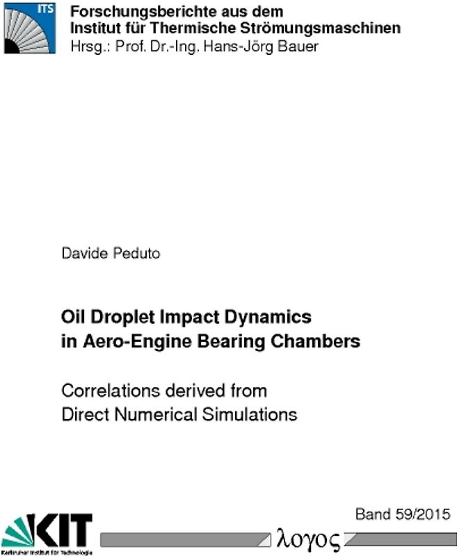 Oil Droplet Impact Dynamics in Aero-Engine Bearing Chambers-Correlations derived from Direct Numerical Simulations