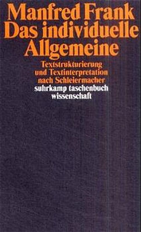 Das individuelle Allgemeine