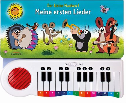 Trötsch Der kleine Maulwurf Klavierbuch Meine ersten Lieder