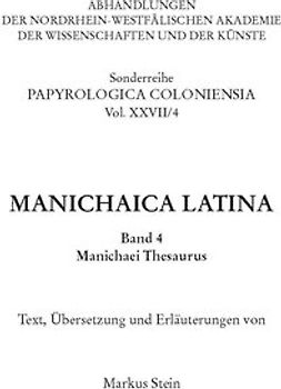 Manichaica Latina
