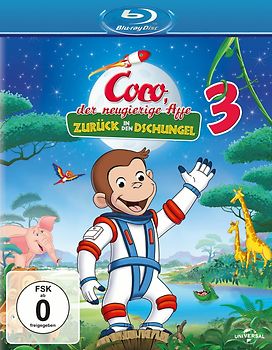 Coco - Der neugierige Affe 3 - Zurück in den Dschungel [Blu-ray] Blu-ray Disc