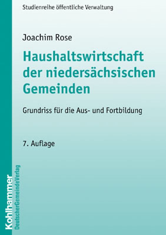 Haushaltswirtschaft der niedersächsischen Gemeinden