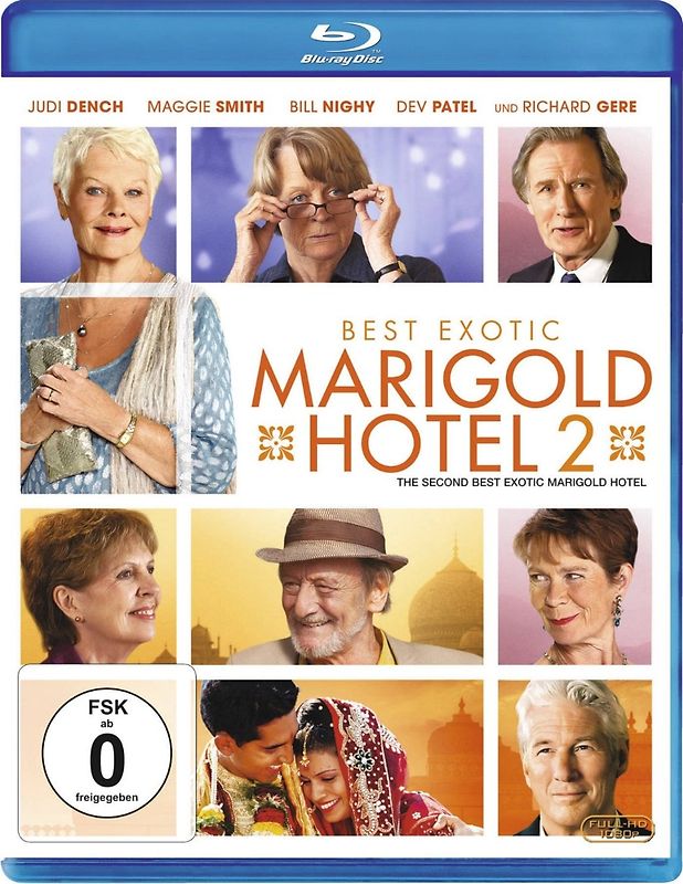 Best Exotic Marigold Hotel 2 Blu-ray Disc