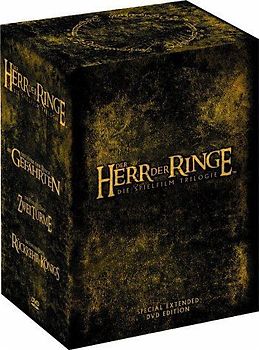 Der Herr der Ringe - Die Spielfilm Trilogie [12 DVDs, Special Extended DVD Edition] DVD