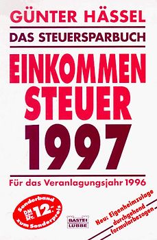 Das Steuersparbuch - Einkommensteuer 1997