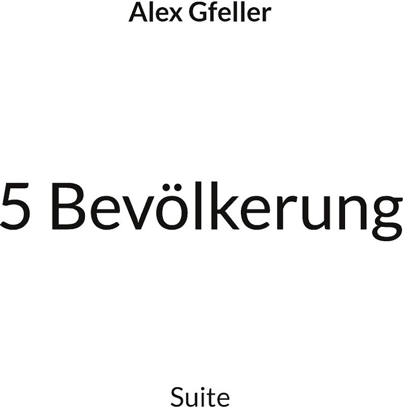 5 Bevölkerung