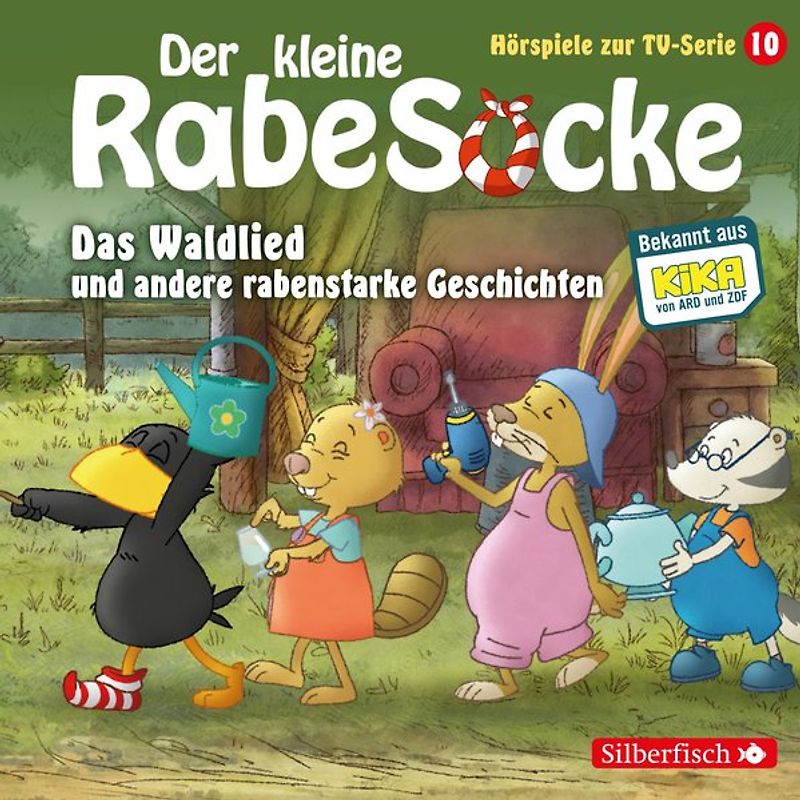 Das Hofturnier, Die Waldprüfung, Bruder-Alarm! (Der kleine Rabe Socke - Hörspiele zur TV Serie 10)