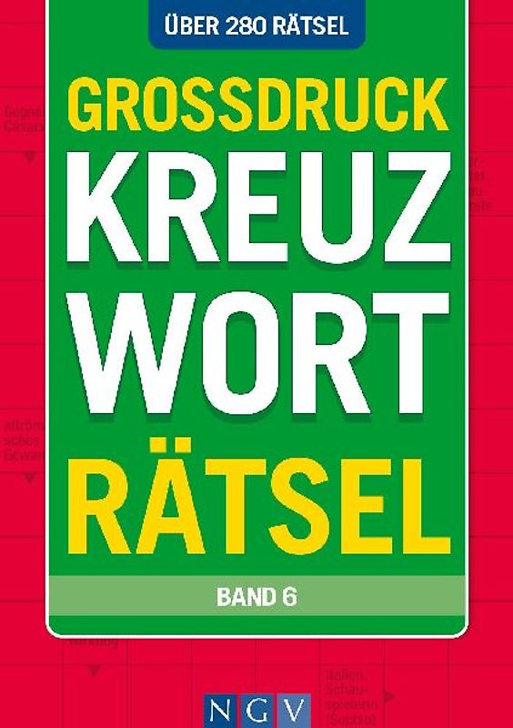 Großdruck Kreuzworträtsel Band 6
