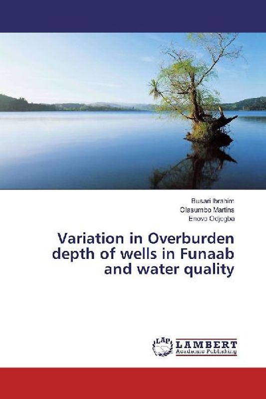 Variation in Overburden depth of wells in Funaab and water quality