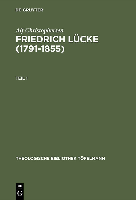 Friedrich Lücke (1791–1855)