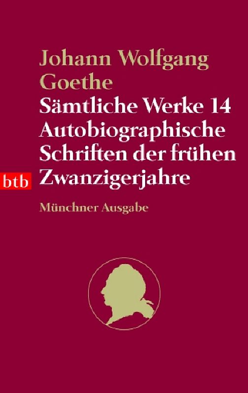 Sämtliche Werke. Münchner Ausgabe / Autobiographische Schriften der frühen Zwanzigerjahre