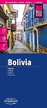 Reise Know-How Landkarte Bolivien / Bolivia (1:1.300.000)