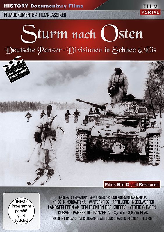 Sturm nach Osten - Deutsche Panzer-Divisionen in Schnee & Eis DVD