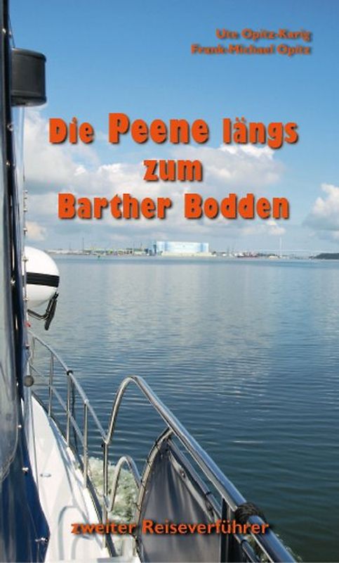 Die Peene längs zum Barther Bodden