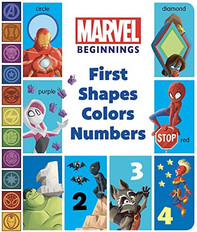 Marvel Beginnings: First Shapes, Colors, Numbers
